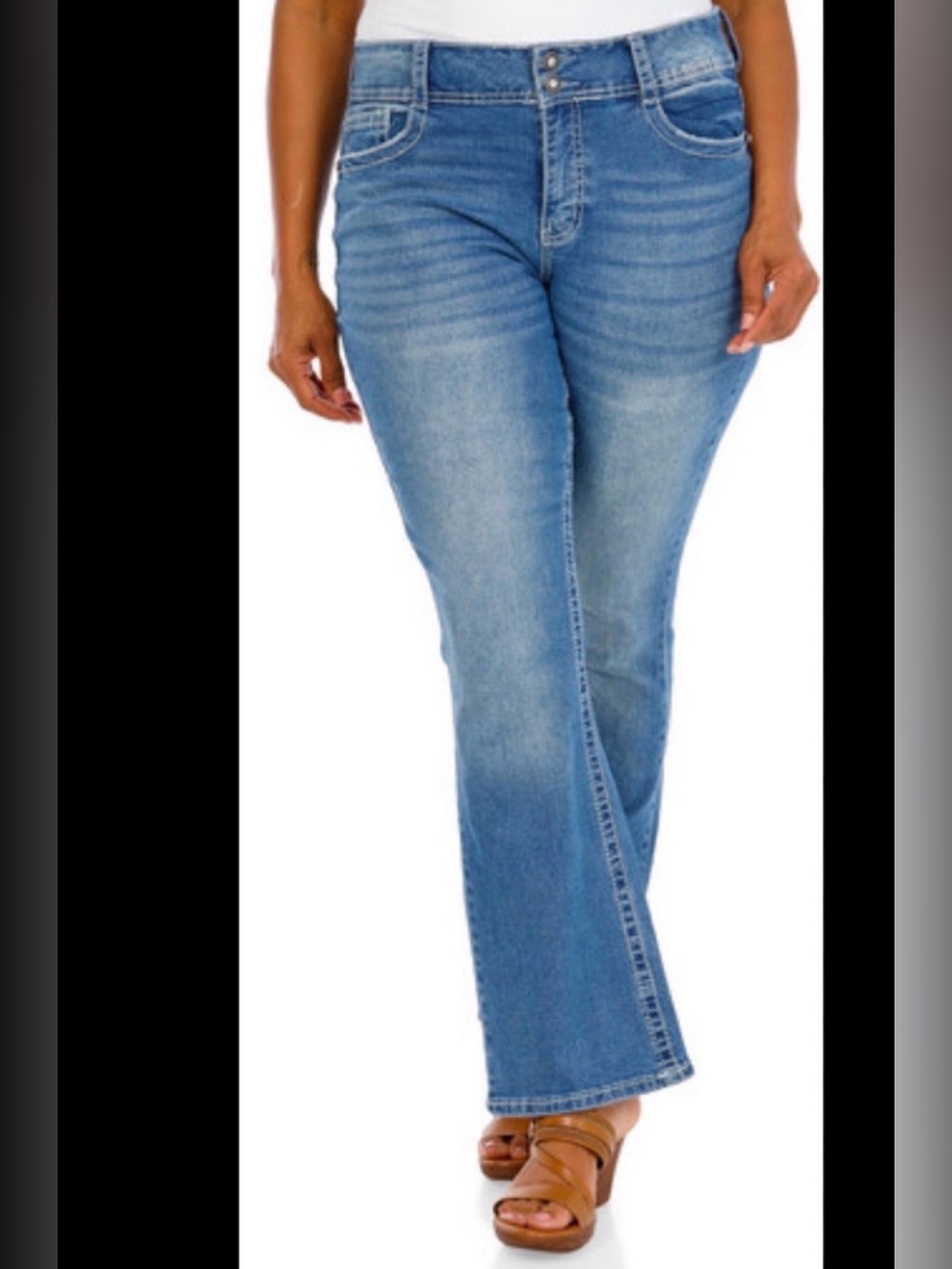 NWT 14W copper flash jeans cute star pocket 1930